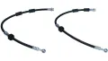 2x Bremsschlauch Vorderachse f&uuml;r MITSUBISHI ASX Van LANCER VII VIII Sportback