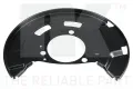 Spritzblech Bremsscheibe Vorderachse links f&uuml;r OPEL ASTRA J Caravan GTC