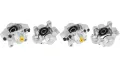 2x Bremssattel Hinterachse f&uuml;r MERCEDES-BENZ 124 Cabriolet Coupe Stufenheck