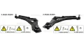 2x Querlenker Vorderachse f&uuml;r RENAULT MEGANE IV Grandtour Schr&auml;gheck Stufenheck